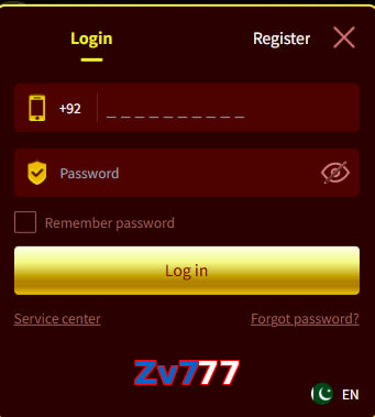 Zv777 login preview